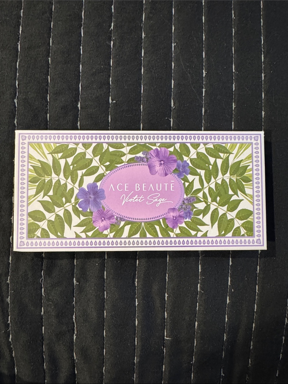 Ace Beaute Violet Sage Eyeshadow Palette - Purple & Green